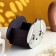 Wooden Kashpo "Bunny" 20x11x14 cm black/gray