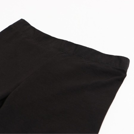 Leggings for girls, black color, height 128 cm-5