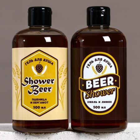 Gift set, shower gel, 2 x 500 ml, pure happiness-2