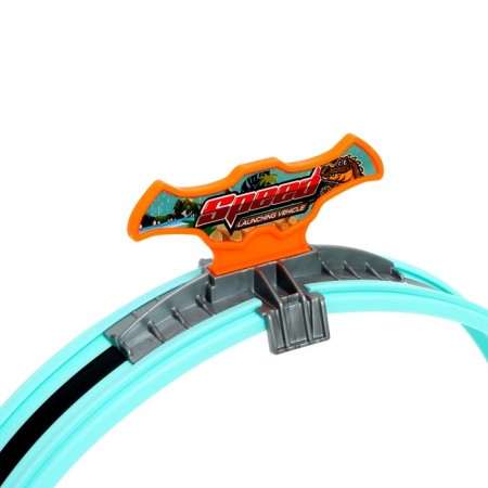 Dinosaurus Automobile Track, with launch, a machine included-7