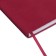 The weekly dated 2025, Escalada, 175 x 95 mm, soft cover with artificial leather, 64 sheets, pancake embossing, block 70, red