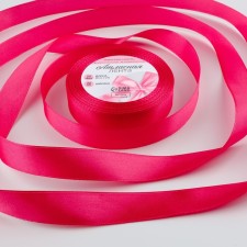 Satin tape, 20 mm × 23 ± 1 m, color bright rally # 28