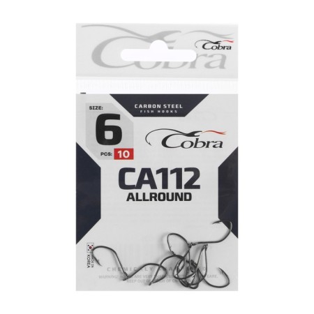 Cobra Allround hooks, series CA112, No. 06, 10 pcs.