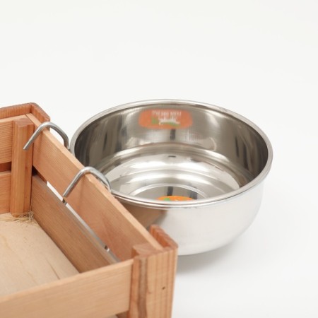 Metal bowl with a mount of 900 ml-4