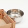 Metal bowl with a mount of 900 ml