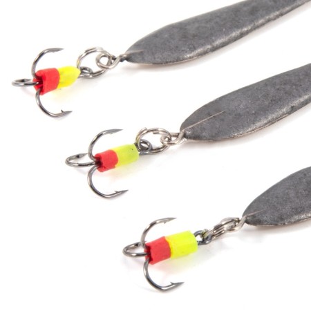 Vertical spinning "Yaman" perfect with the tee, size 40 mm, 4.5 g, color nickel-3