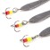 Vertical spinning "Yaman" perfect with the tee, size 40 mm, 4.5 g, color nickel