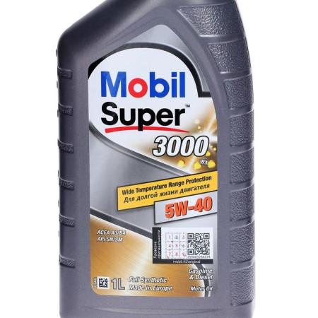 Motor oil Mobil Super 3000 X1 5W-40, 1 l synthetics-1
