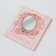 Desktop mirror - suspended, bilateral, with an increase, d mirror surface 11.5 cm, silver color
