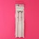 Straps silicone, fittings metal, 1 mm, 40 cm, steam, black color