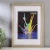 Photo frame MDF 21x30 cm. No. 6, mix, milk oak (plastic screen)