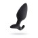 Anal plug Lovense Hush, L, silicone, black, 12.1 cm