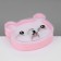Organizer for jewelry "Casket Bear" 8 seats, plastic, 10.5 × 10 × 3 cm, pink color