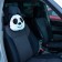 Pillow on the headrest Matech, Panda, 34 x 27 x 10 cm, white