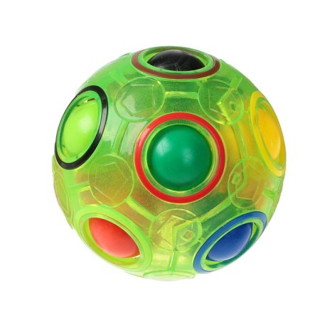 Puzzle "Svetel -staining ball", green color-2
