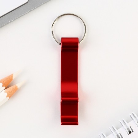 Key keychain Open "Born in the USSR", 8.5 x 2.5 cm-4