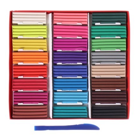 Plasticine 24 colors 480 g Gamma "Ornament", with a stack, cardboard-2