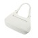 Female bag, artificial leather, white 25x11x21 cm