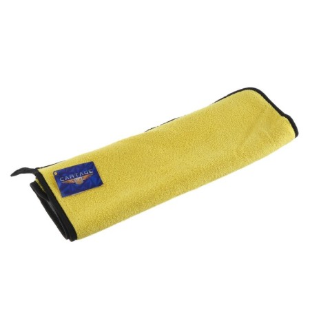 A car for washing cars, carTage, microfiber, 400 g/m², 40 × 60 sm, yellow-gray-4