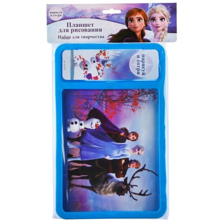 Drawing board with a marker-stitch, cold heart blue-5