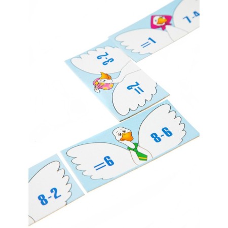 Domino children's tenth kingdom "smart subtraction"-4