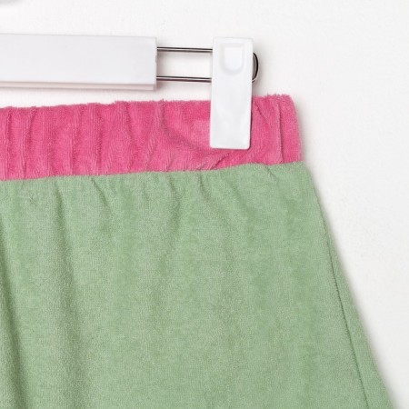 Women's costume (sweatshirt and shorts), peppermint color, rn 50-11