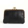 Cosmetic bag on farmar, 2 departments, black color