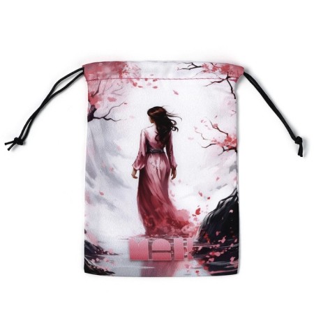 Bag for cards universal for Halloween "Sakura"-1