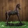 Souvenir tree "Horse rocking" 45x12x45 cm
