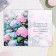 Postcard "Congratulations!" Hydrangea, a6