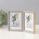 Photo frame Plastic in 2 photos 10x15 cm "Fit on Mokko" with gold stroke