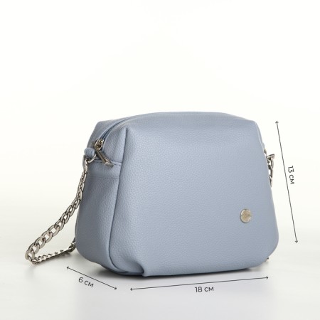 Women's bag with lightning, blue color-2