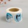Stick Paper "Sea theme" d = 2.5 cm 252 pcs in roll