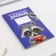 Reading diary "Raccoon", soft cover, A5 format, 24 sheets.