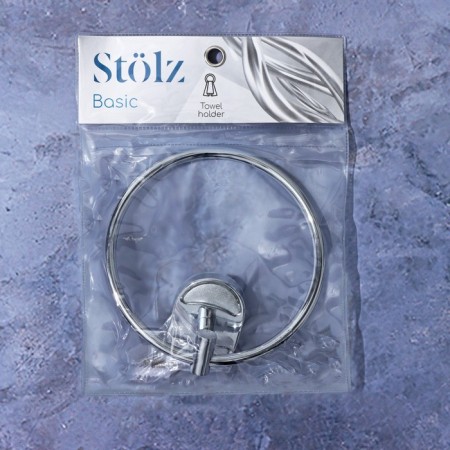 Holder for towels Ring Stolz Stölz "Neo", D = 15.3 cm-5