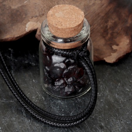 Souvenir-butter with natural stones "grenade", 3 x 2 cm-2