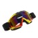 Mask glasses for riding, glass blue-violet chameleon, bomber, OM-26