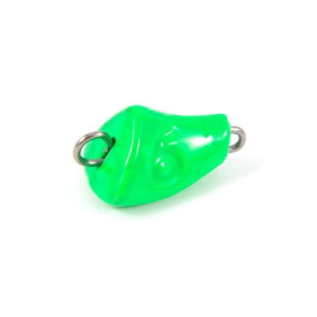 Cargo bullet-exentric painted pissy Yaman 10 pcs., 6 g, green-1