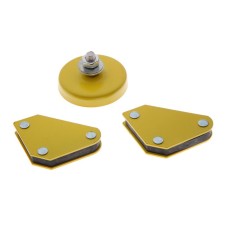 A set of magnetic charcoal for welding tundra, 45.90,135 °, 4 kg, 2 pcs. + terminal, 200 A, 7 kg