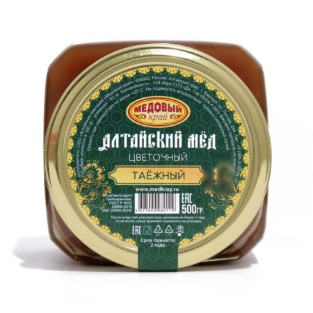 Honey Altai Taga, Natural Flower, 500 g-1