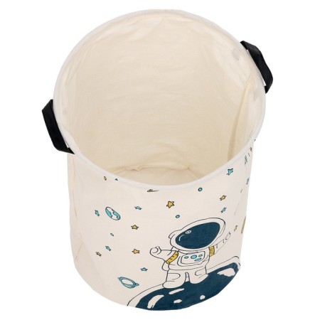 Cosmonautic toys basket 40x40x48 cm-3