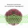 Decorative fence, 36 × 42 cm, plastic, green