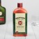 Box tin in the shape of a bottle for strong alcohol "man"