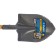 Baying shovel, acute, l = 80 cm, wooden stalk, with a pen, "bison"