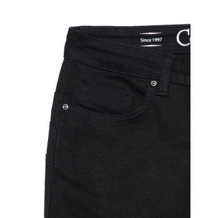 Women's jeans modeling CONTE ELEGANT SKINNY, size XS, DEEP Black color-4