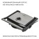 Grill Pioneer GR1065E, 2200 W, anti -stick coating, silver
