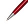 Gift handle, ballpoint, in a plastic case, rotary, "Francoise", burgundy-silver