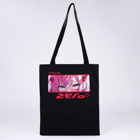 Bag Schoper "Anime Eyes", 35x0.5x40, Department without lightning, without lining, Black-1