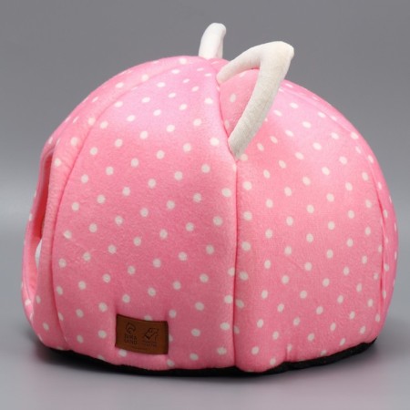 Animal house "cat" 36x35 cm, pink-5