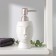 Savanna liquid soap dispenser, 240 ml, white color